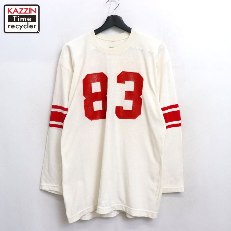 レア US古着 ビンテージ 50's〜70's フットボールシャツ ナンバリング 楽天市場】【9/21 24h限定777円OFFクーポン&P5倍!】 70's USA製