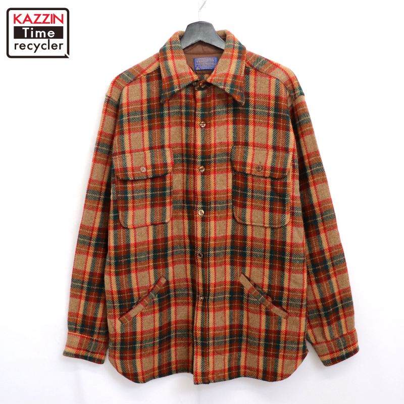 PENDLETON 70s USA製 オンブレ チェック ウールジャケット M 楽天市場】70s USA製 ビンテージ □ PENDLETON ペンドルトン