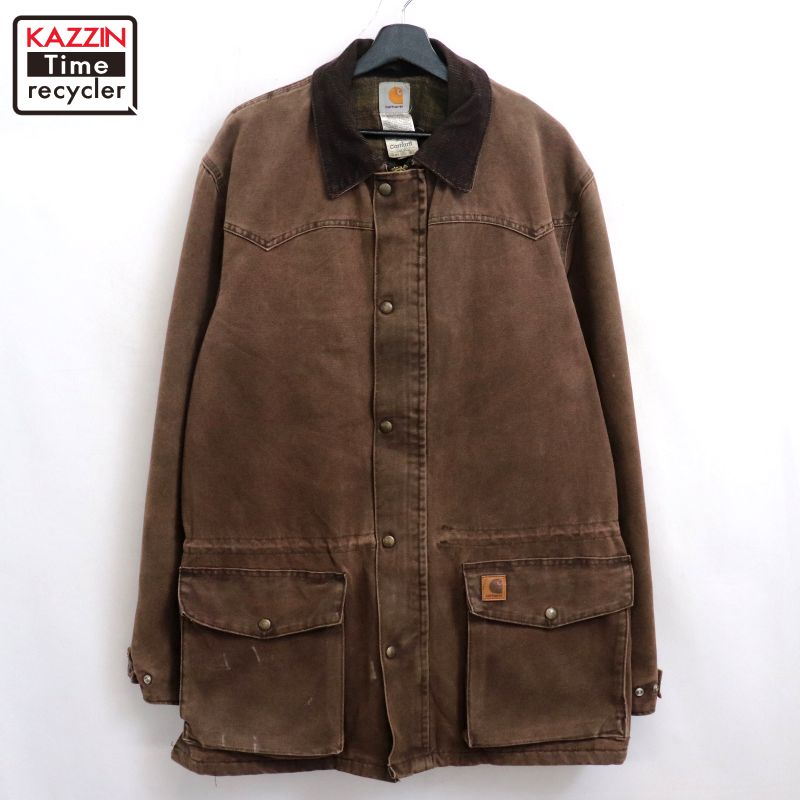 楽天市場】90s カーハート ダック ランチ コート メンズ M 90年代