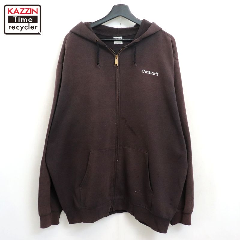 楽天市場】【中古】CarHartt 80s ジップアップパーカー グリーン
