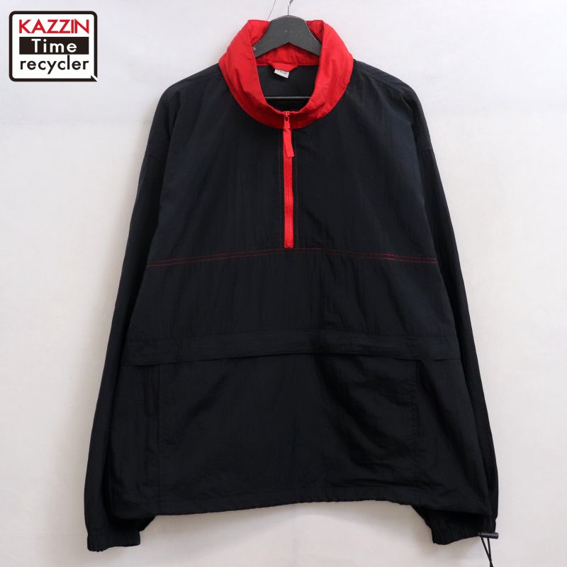 楽天市場】ナイロンジャケット ブラック 刺繍 黒 80's 80年代