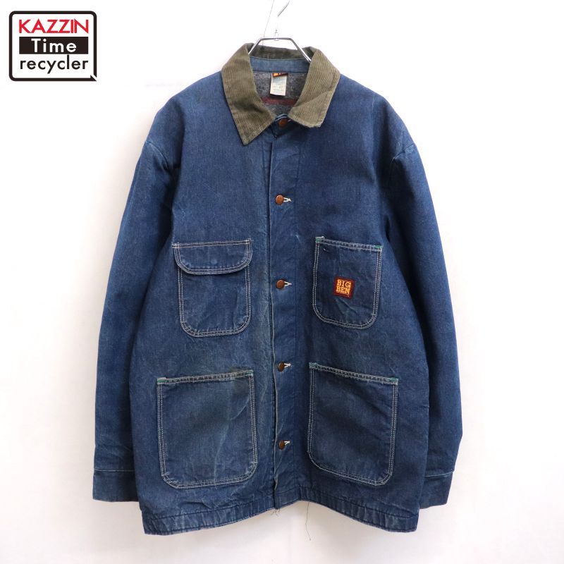 ビッグマック 70s ブランケットデニムカバーオール ビッグサイズ 100