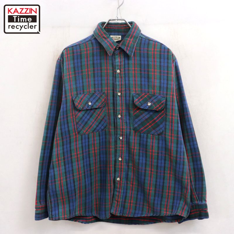 楽天市場】USA製 80s FIVE BROTHER Quilting Lined Flannel L/S