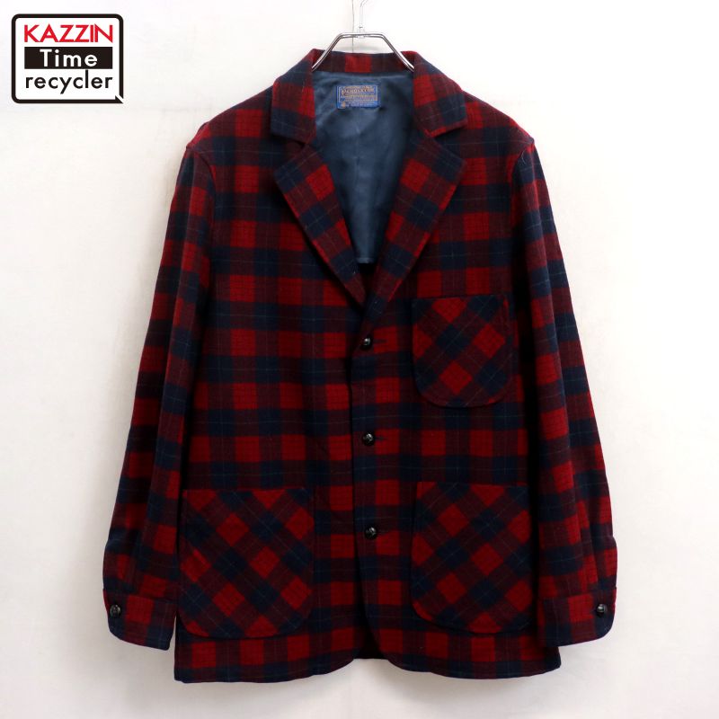 楽天市場】70s USA製 ペンドルトン チェック ウール テーラード