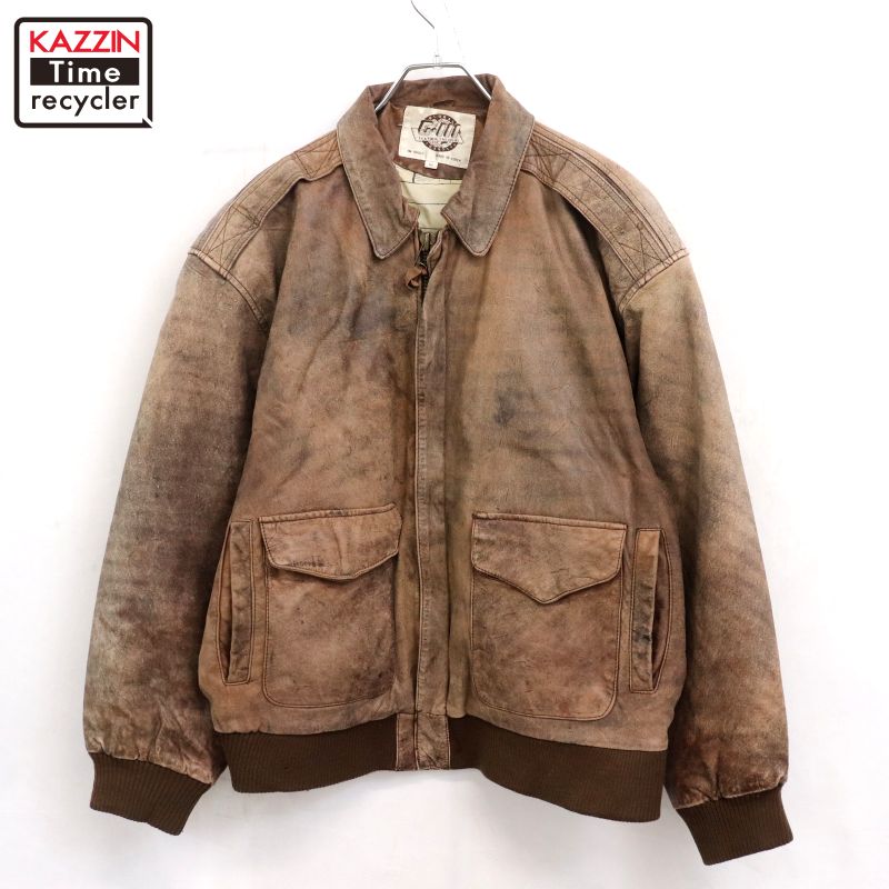 楽天市場】80s Reed リード A-2タイプ レザージャケット フライト