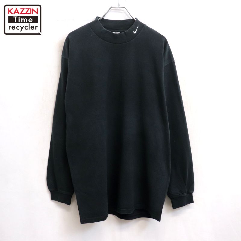 楽天市場】90年代 USA製 NIKE ナイキ モックネック 長袖Tシャツ ワン
