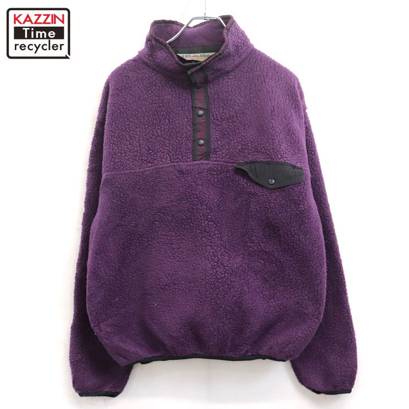 楽天市場】USA製 90s alf Tyrolean Tape Fleece Jacket 紫 L アルフ