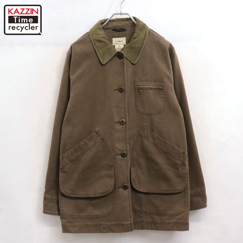 USA古着 エルエルビーン/ハンティングジャケット カバーオール XL ブラウン 楽天市場】エルエルビーン ブラウン ダック ハンティング ジャケット