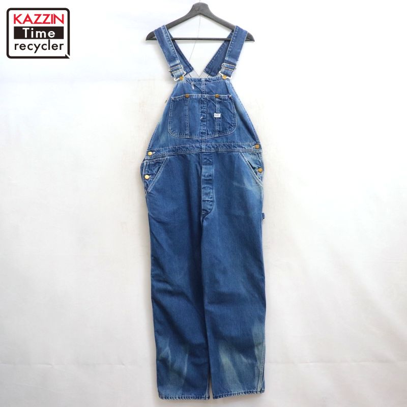 楽天市場】【中古】LEE JELT DENIM リーオーバーオール 古着 W35×L30