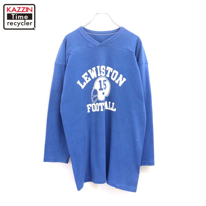 楽天市場】70s 80s 金タグ USA製 RUSSELL 3段 プリント フットボール T