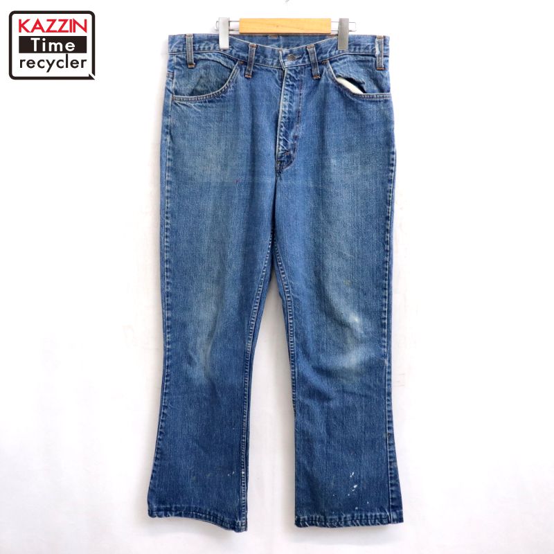 60s Levis リーバイス 646 BigE フレアデニムパンツ W34 100047982-1.jpg