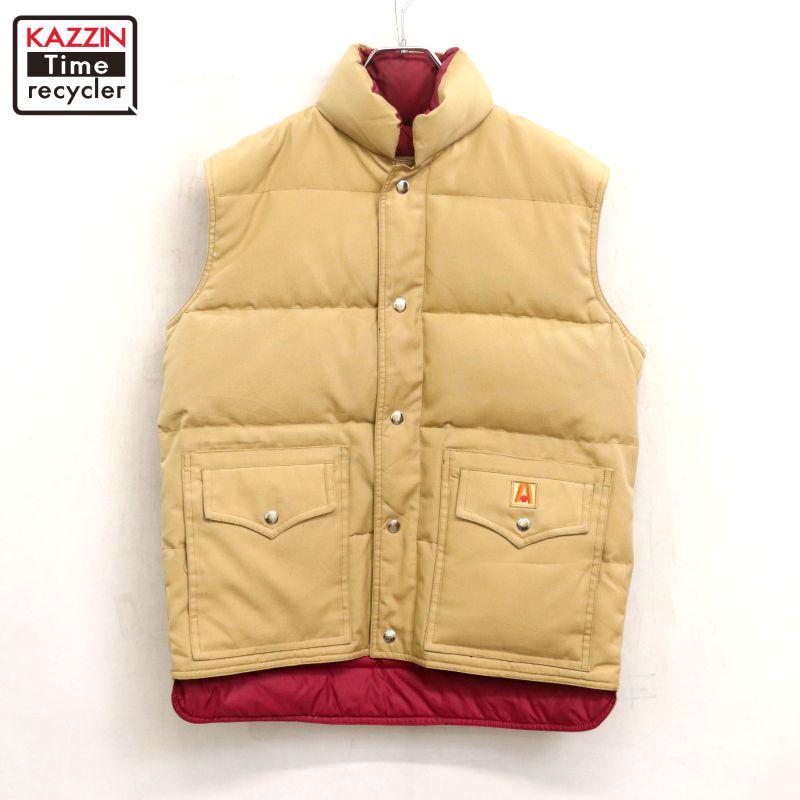 楽天市場】70s USA製 ビンテージ □ CAMP7 ダウン ベスト ( メンズ S M