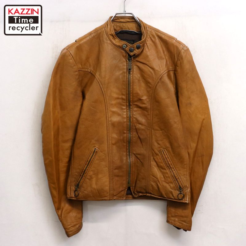 楽天市場】70年代 BROOKS ブルックス レザー ダブルライダース