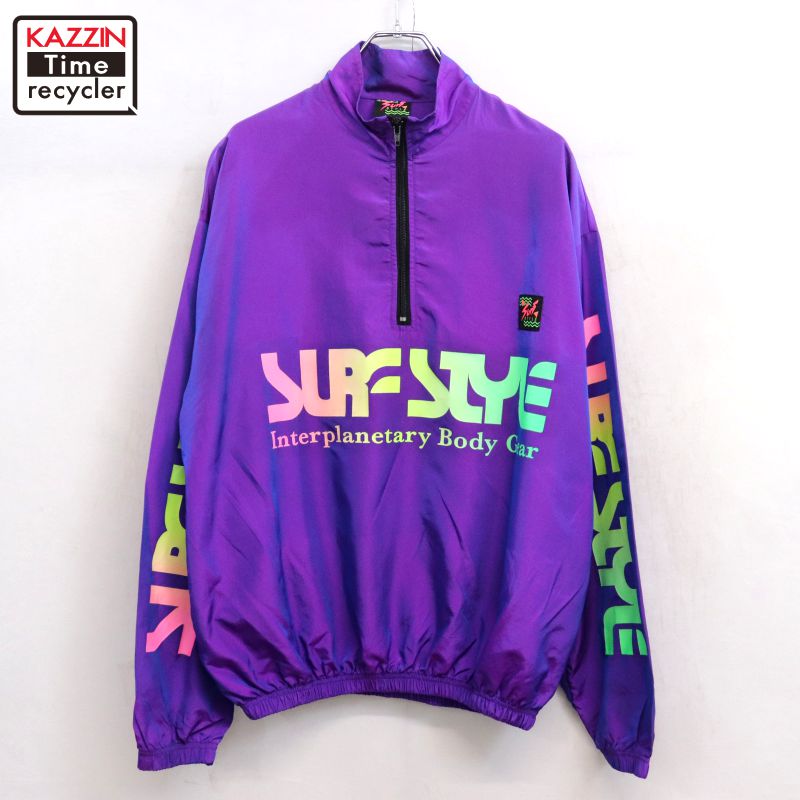 楽天市場】古着 サーフスタイル surf style ナイロンジャケット ハーフ