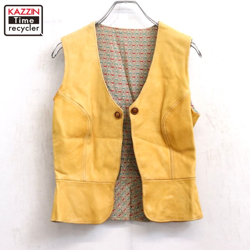 楽天市場】【中古】良品 TYCA タイカ USA製 LEATHER VEST カウハイド
