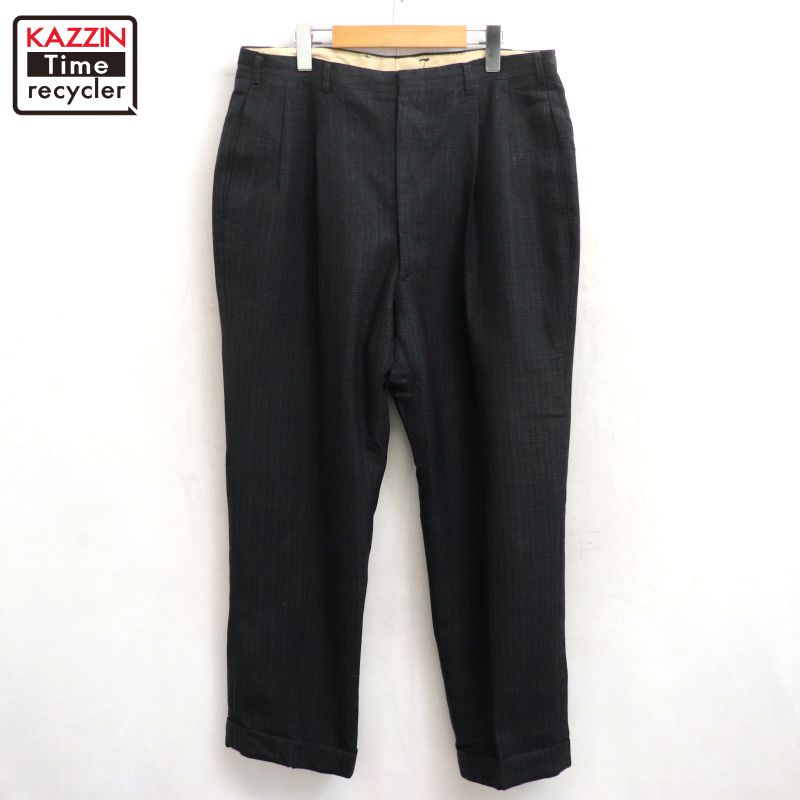 楽天市場】60s ヴィンテージ スラックスパンツ 古着 ☆ メンズ M~L