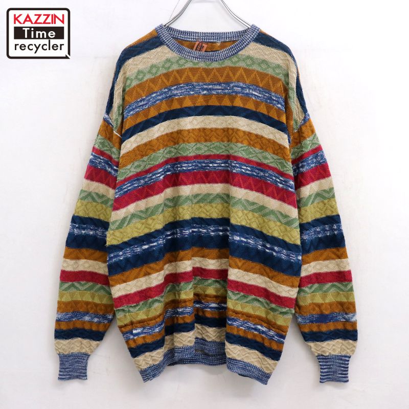 楽天市場】MISSONI ミッソーニ ニット 90s リーフ ジャガード コットン