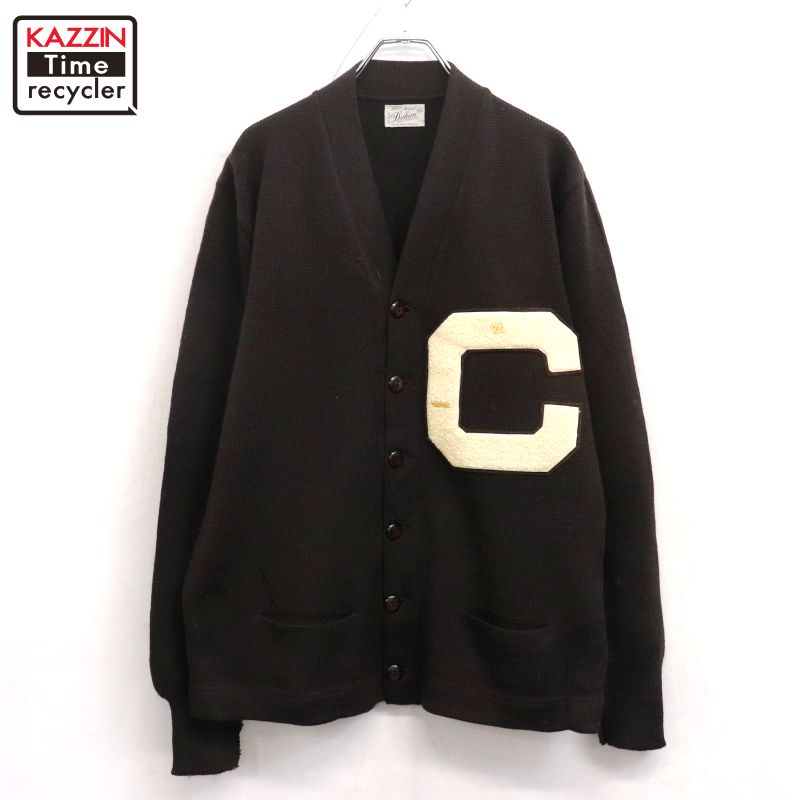 楽天市場】60s Ren dale 無地 ウール アクリル ニット カーディガン M