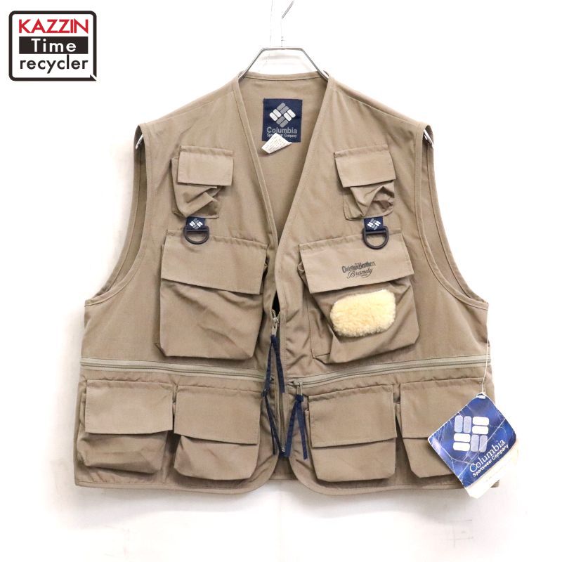 楽天市場】70s Columbia コロンビア フィッシング ベスト ベージュ系