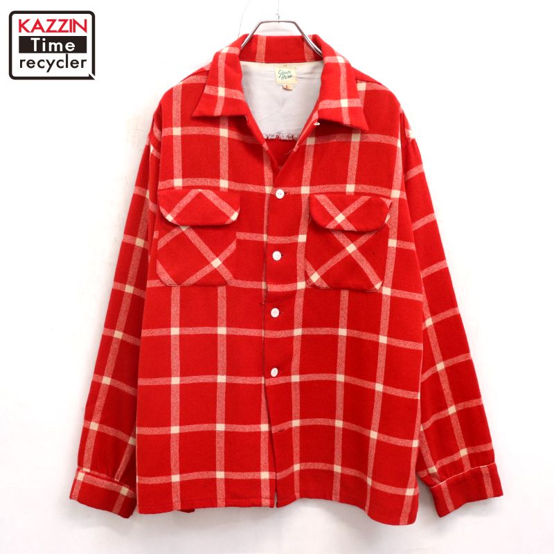 楽天市場】50s WRINKLE-SHED DAN RIVER コットン チェック 長袖