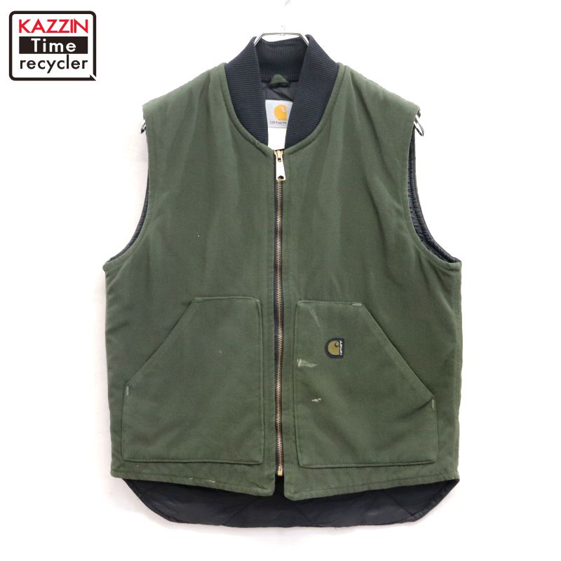 楽天市場】Carhartt カーハート リバーシブル 中綿 ベスト 防寒 ワーク