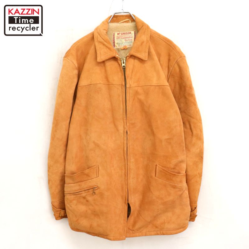 楽天市場】古着 50年代 マックレガー McGREGOR DRIZZLE SUEDE スエード