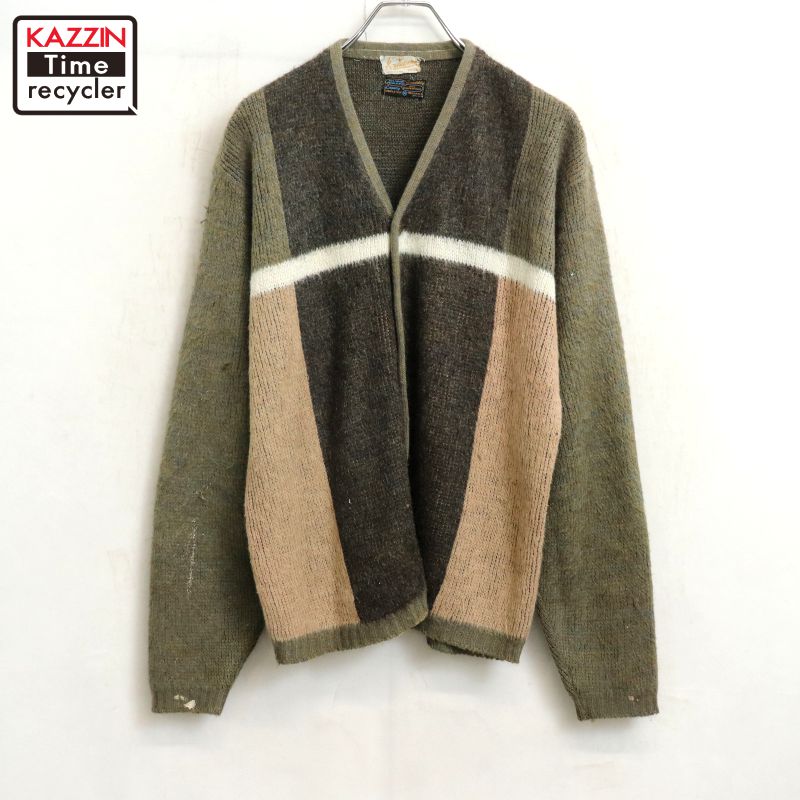 楽天市場】60s USA製 モヘア 15%☆ CAMPUS アクリル モヘヤ 長袖