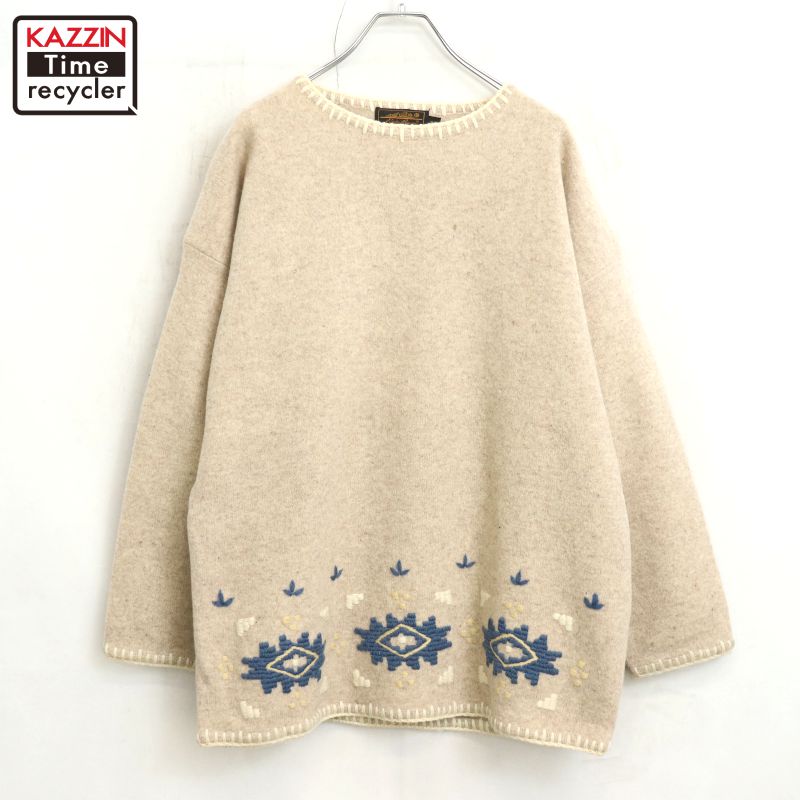 楽天市場】古着 90年代 エディーバウアー Eddie Bauer 花柄 ウール