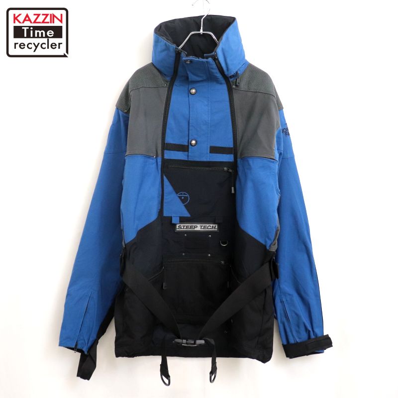 楽天市場】ノースフェイス アウトドアナイロンジャケット ブルー THE