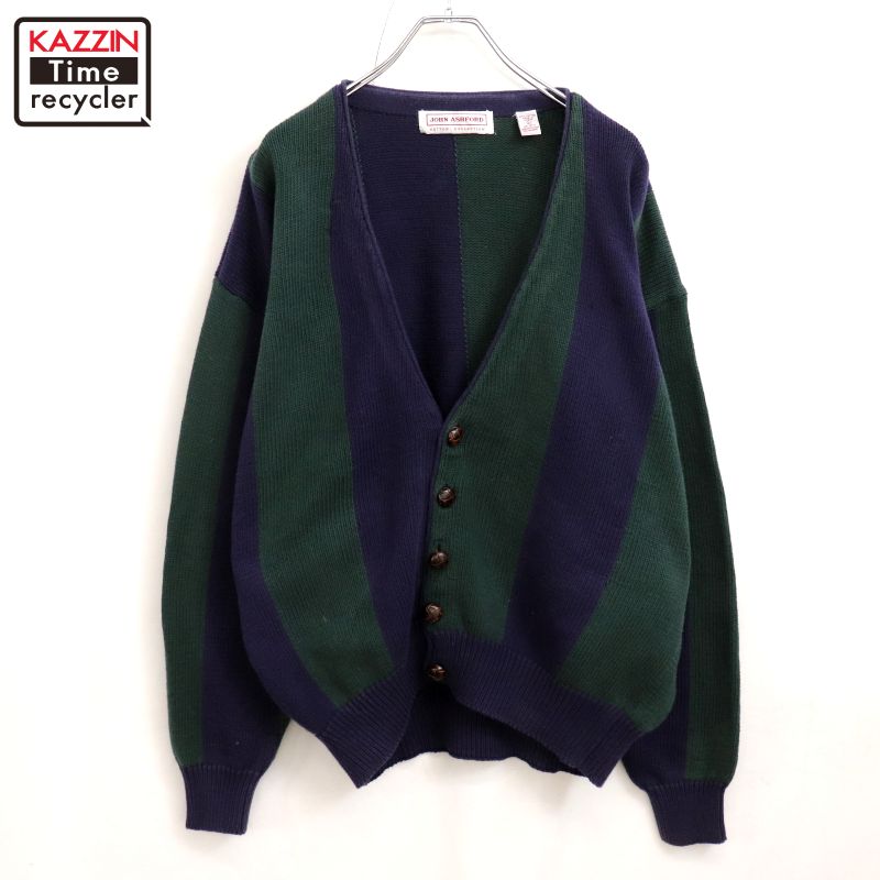 楽天市場】90s ヴィンテージ claiborne ストライプ柄 ニット