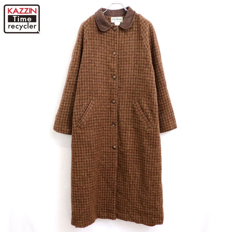 楽天市場】80s USA製 エルエルビーン L.L.Bean ウール コート 古着
