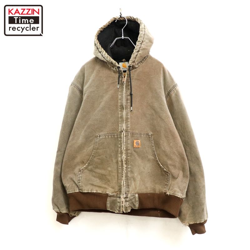 楽天市場】00s USA製 カーハート Carhartt アクティブパーカー ダック