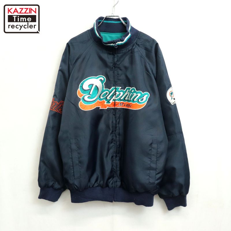 楽天市場】90s NFL マイアミ・ドルフィンズ ナイロンジャケット