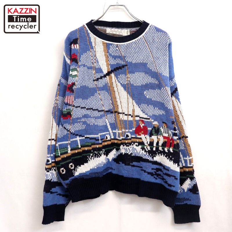 楽天市場】90s ヴィンテージ ペリーエリス PERRY ELLIS 総柄 スター柄