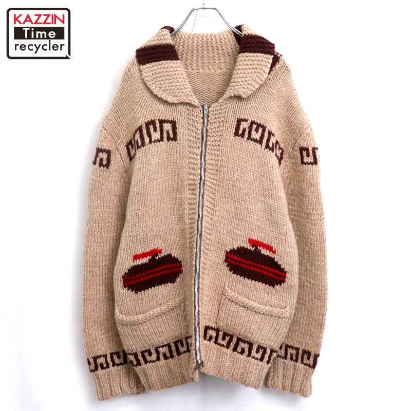 楽天市場】60s ヴィンテージ アラスカ ALASKA ウルフ ウール カウチン