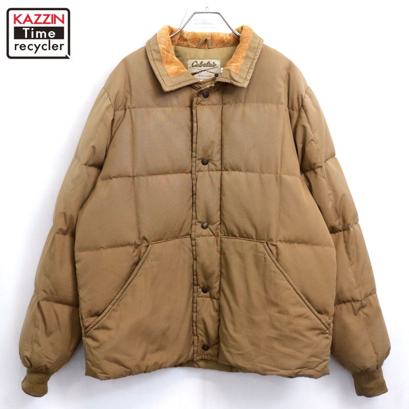 楽天市場】00s Cabela's Down Jacket & Down Pants カーキ S , M