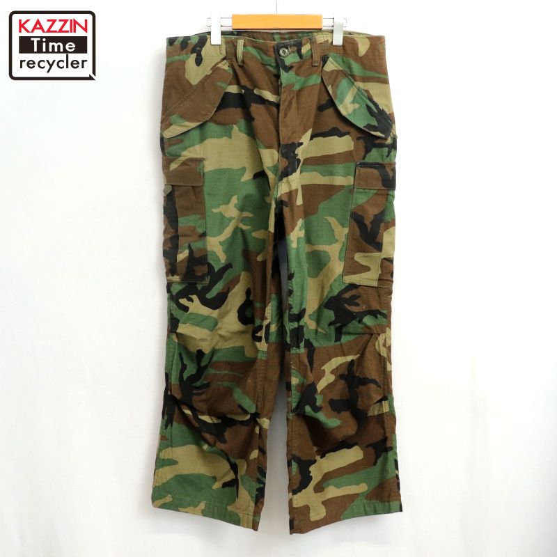 楽天市場】80s U.S.ARMY ウッドランドカモ M-65 フィールドカーゴ