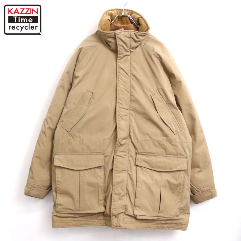 P10倍 【中古】70s ヴィンテージ エルエルビーン L.L.Bean 落ち込む上衣 古着  メンズ XL~大いさ好いかげんに ビッグ大いさ 大層らしい大いさ ベージュ