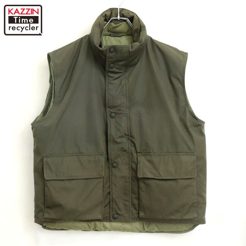 【中古】00s カベラス Cabelas グースダウン ダウンベスト 古着 メンズ 表記Lサイズ カーキ｜Vintage古着屋 KAZZINTimerecycler