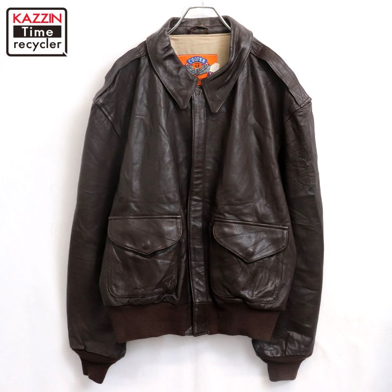 楽天市場】80年代 COOPER G-1タイプ レザーフライトジャケット USA製