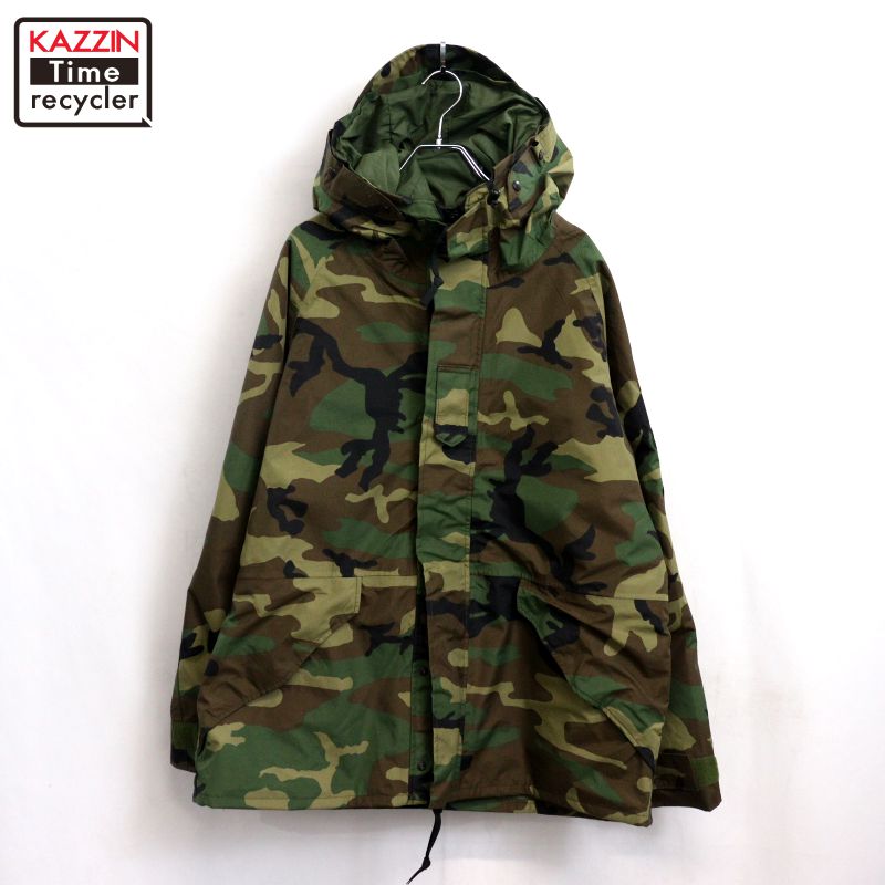 【中古】00s U.S.ARMY ウッドランドカモ ECWCS LEVEL6 ゴアテックスパーカー ミリタリージャケット 古着 メンズ マルチカラー|Vintage古着屋 KAZZINTimerecycler