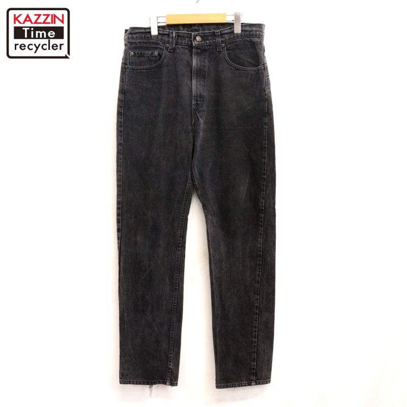 楽天市場】90s Levis 505 先染め ブラック デニム パンツ / 90 楽天市場】90s Levis 505 先染め ブラック デニム パンツ / 90