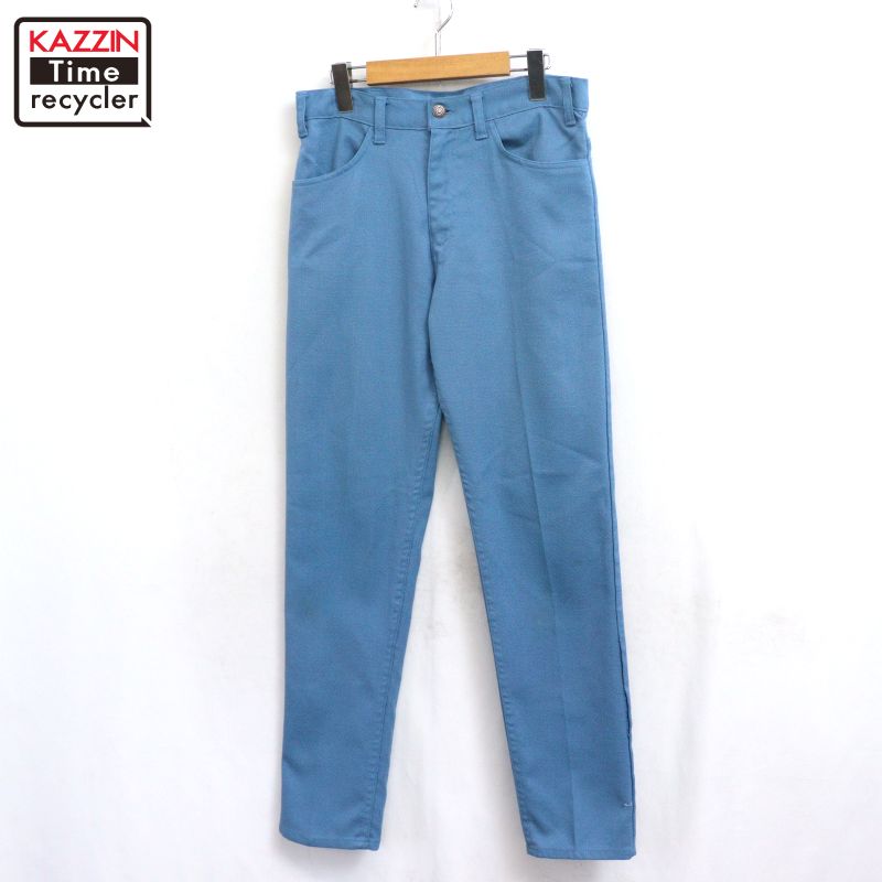 【中古】70s ヴィンテージ リーヴァイズジーンズ Levi\u0027s スタプレ BIGE スラックスズボン下 古着  メンズ S大きさ好いかげんに 点火装置青色