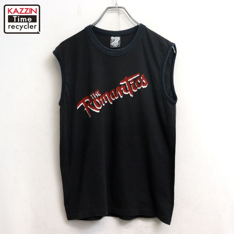 【中古】90s USA製 ヴィンテージ Romantics ロマンティックス 貯蔵タンクいの一番 古着  メンズ 書きあらわすL大いさ 黒いこと