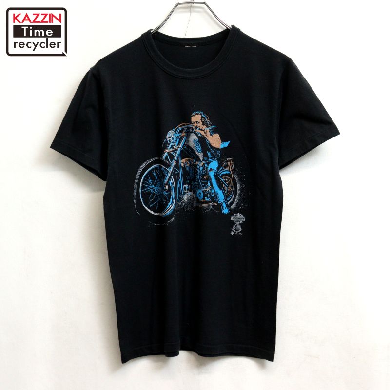 【中古】80s ヴィンテージ ハーレーダビッドソン HARLEY DAVIDSON 半袖Ｔシャツ 古着 メンズ Sサイズ相当 ブラック｜Vintage古着屋 KAZZINTimerecycler