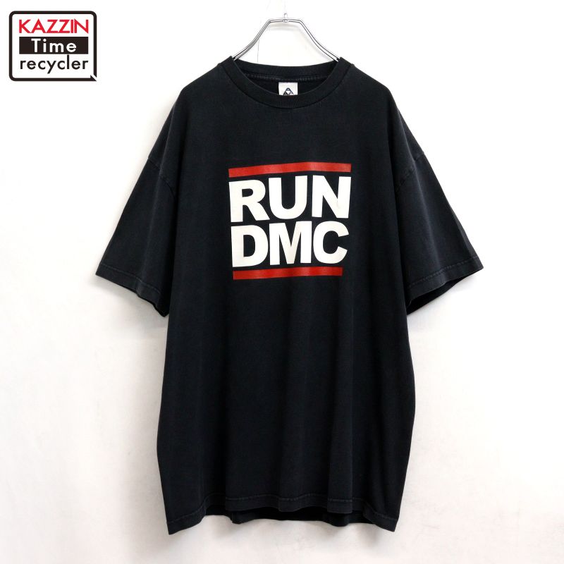 【中古】00s ランディーエムシー RUNDMC AAA HIP HOP ダンス楽隊Ｔシャツ 古着  メンズ 書きあらわすXL大きさ 黒いこと