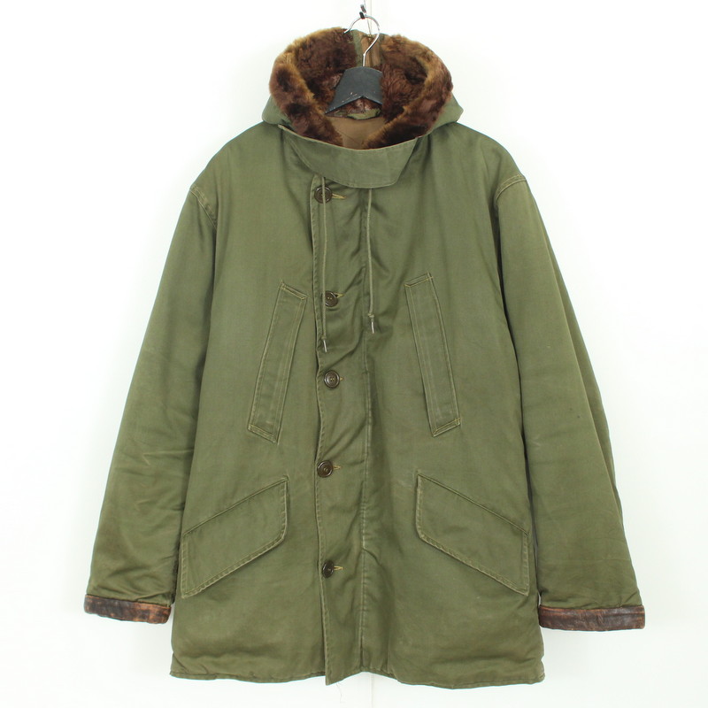 40s 民間 parka B-9 talon ヴィンテージ-