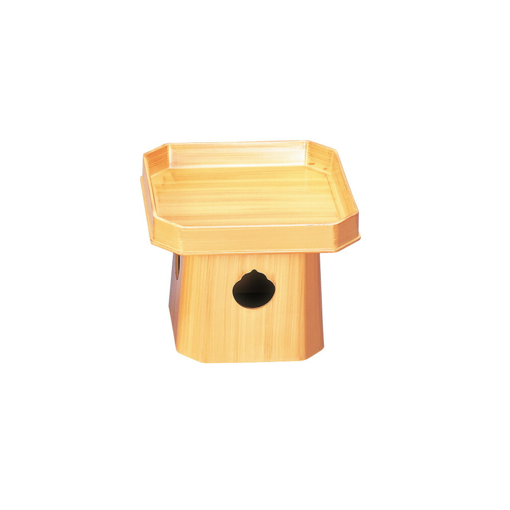 仏具 四角三宝 樹脂製 白木色 尺 寸 御供え 御供え物 御供物 器 お供え物 供物 台 仏具用品 神棚 神具 祭壇 法要 お菓子 果物 フルーツ 和菓子 ご霊前 供物台 モダン仏具 用品 お供え物台 高杯 お供え台 お供え 仏壇用 飾り