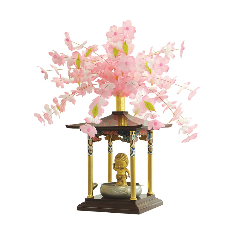 【百貨店SALE P5倍+引き換え証】【お寺さま用仏具】 花御堂用桜冠かざり書き割り ( 貨物輸送無料 お寺さま お寺さま 寺 生まれ落ちる仏 灌仏会 花まつり たらい 甘茶かけ 甘茶 花御堂 桜 お寺さま装置 お寺さま仏具 寺用仏具 お寺さま用 )