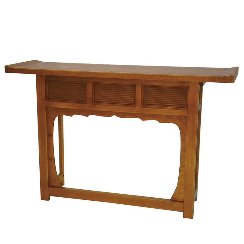 折畳式 お盆用飾り台 黒塗面朱 2尺 折畳式焼香机 1.5尺 黒塗面朱 仏壇・仏具・神具 折